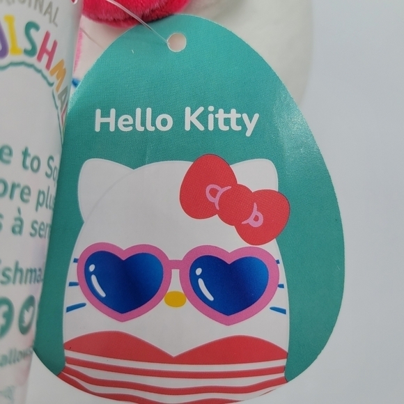 Squishmallow Hello Kitty Sanrio Plush - Picture 6 of 8